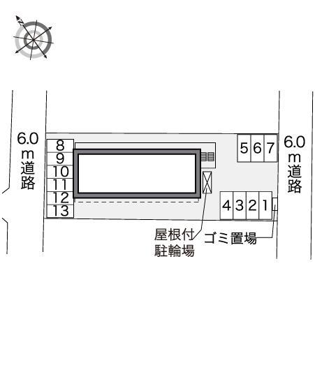 エトワール城南(40217)の駐車配置図
