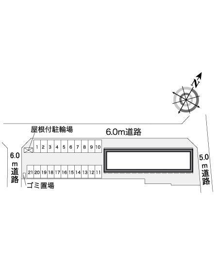グランシャリオ(38487)の駐車配置図