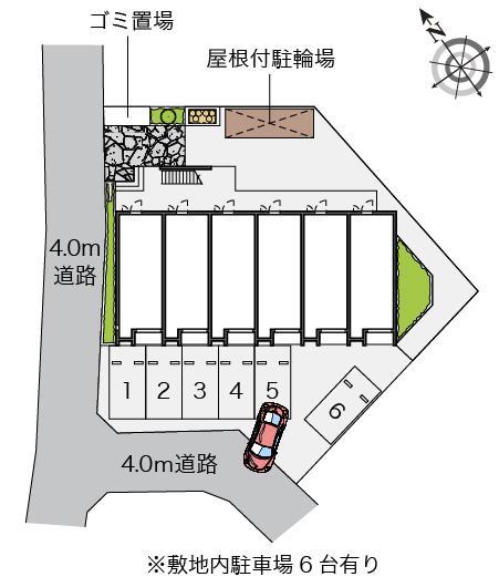 アレグリーアⅡ(54444)の駐車配置図