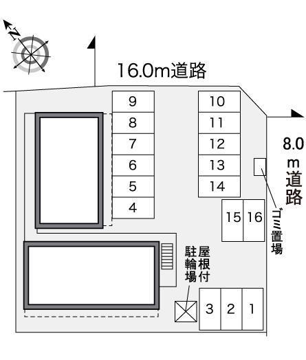 サンエー(30028)の駐車配置図