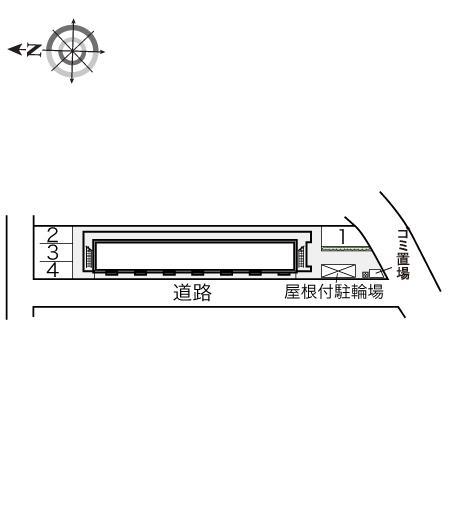 Ｃｏｍｆｏｒｔ　Ｈｏｕｓｅ(15769)の駐車配置図