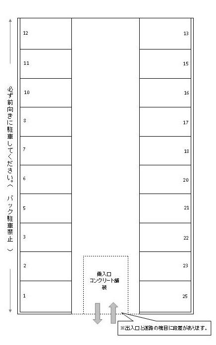 J-321の駐車配置図