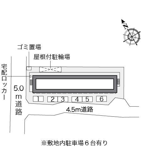 サンシティー(37182)の駐車配置図