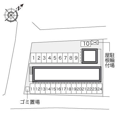 ゴーイングウェル(33792)の駐車配置図