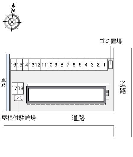 スマイル(25194)の駐車配置図