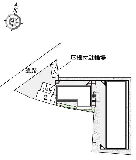 グレンツェ木戸(44226)の駐車配置図