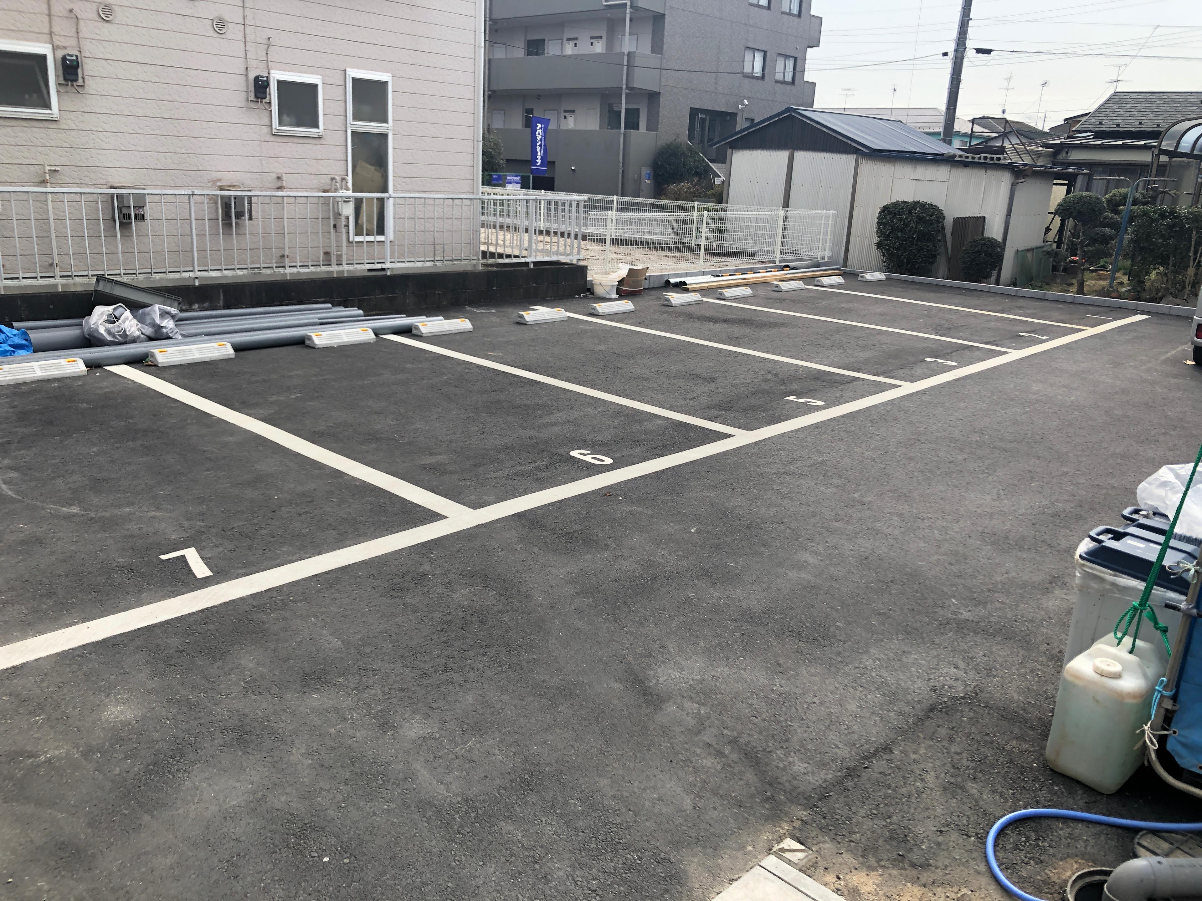 ドミール西初石Ａ棟Ｂ棟の外観・駐車場イメージ2枚目