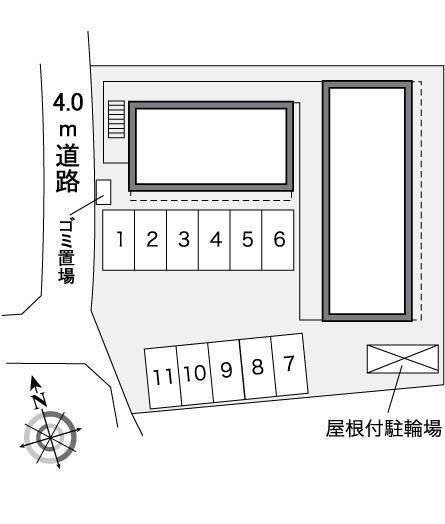 如月(30208)の駐車配置図