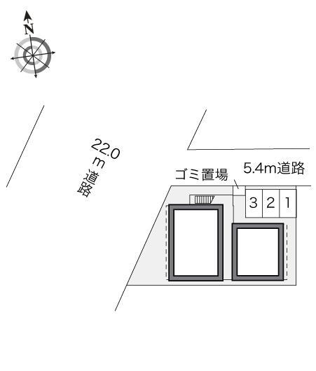 Ｈａｒｖｅｓｔ(20679)の駐車配置図