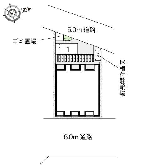 ハイツしののめ(52622)の駐車配置図