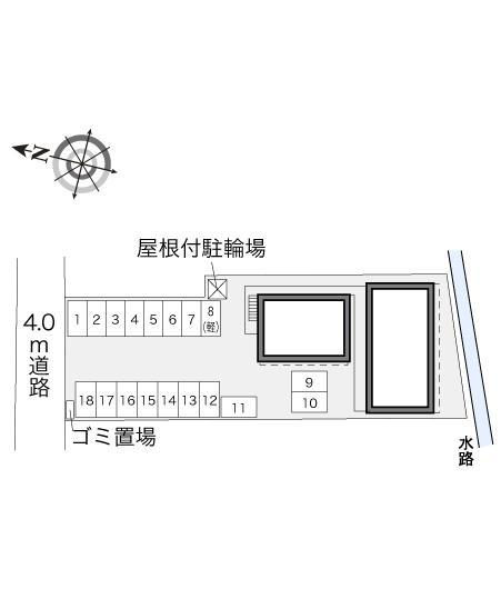 ドリーム(31081)の駐車配置図