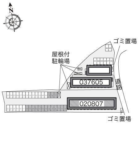 プラティニ(20807)の駐車配置図