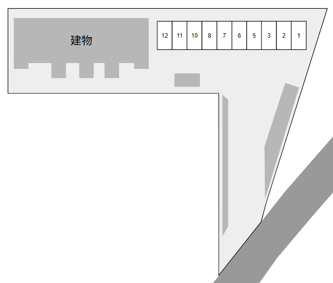ＦＯＲＩＡＲ　高岡の駐車配置図