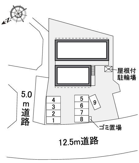 ＫＯＭＯＲＥＢＩ(41506)の駐車配置図