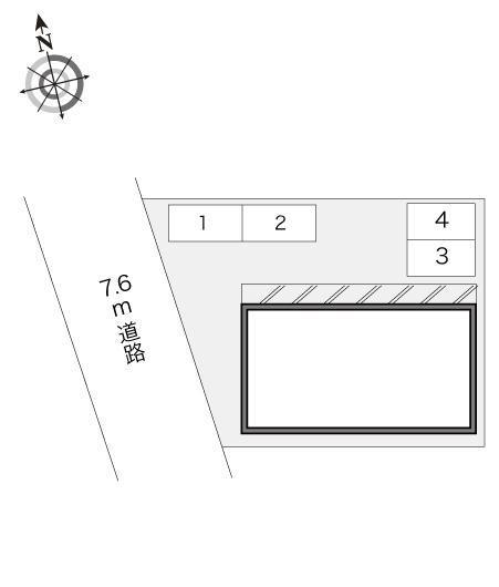 みかわ(20641)の駐車配置図