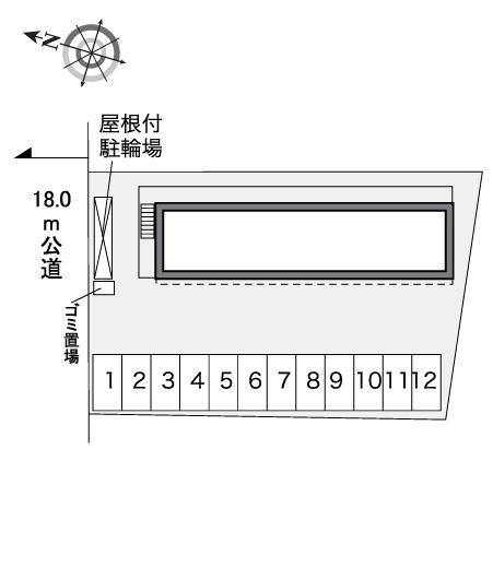 中浜(30379)の駐車配置図