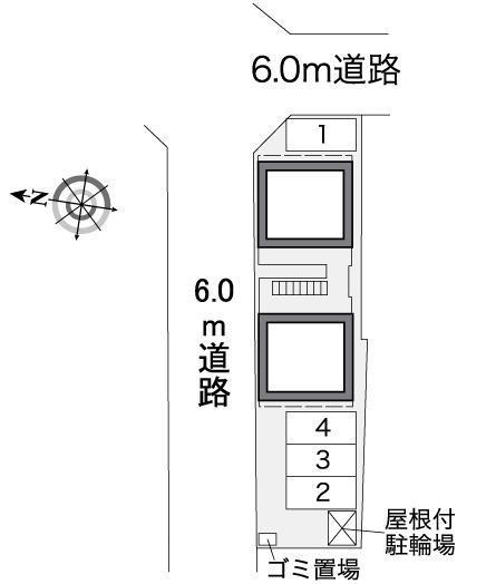 クローバー(38495)の駐車配置図