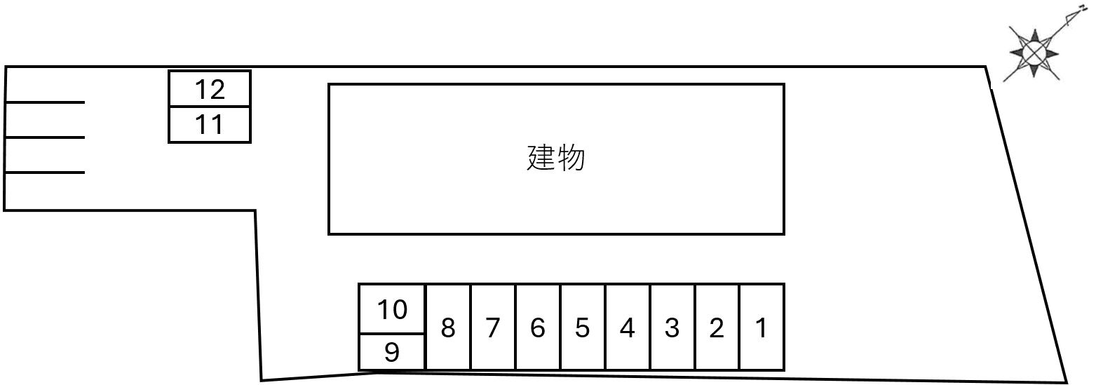 Ｂｅｌｌ ｄｅｍｅｕｒｅの駐車配置図