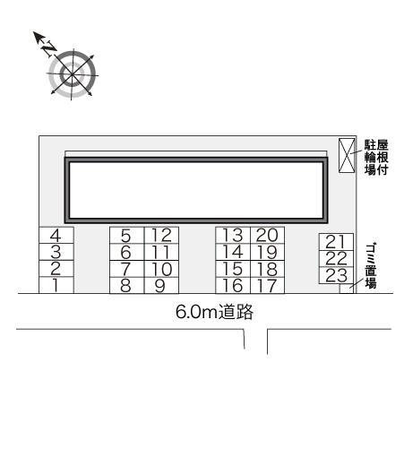 天の原(24463)の駐車配置図