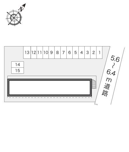 マロニィ(19406)の駐車配置図