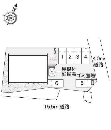 アーバン四季(43751)の駐車配置図
