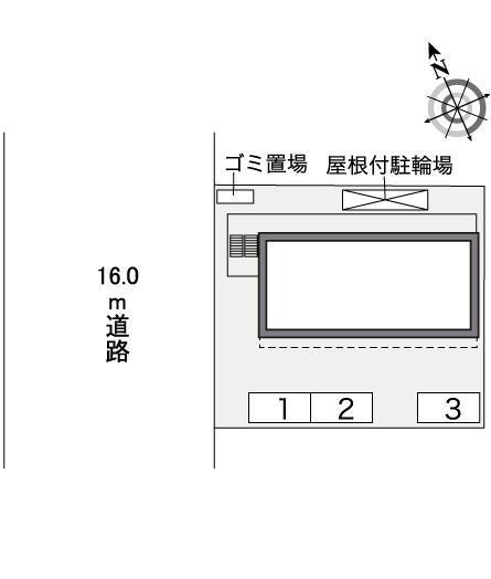 東狭山ヶ丘(35396)の駐車配置図