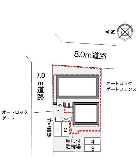 ｔｓｕｂａｓａ(39285)の駐車配置図