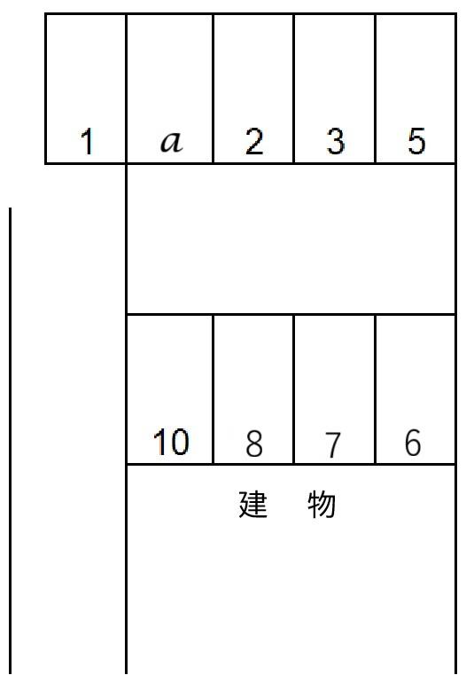 森田繁パーキングⅡの駐車配置図