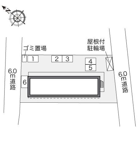 ホープ　シェル(24993)の駐車配置図