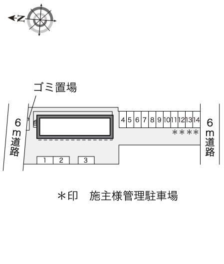 ＨＩＫＡＲＩ(16752)の駐車配置図