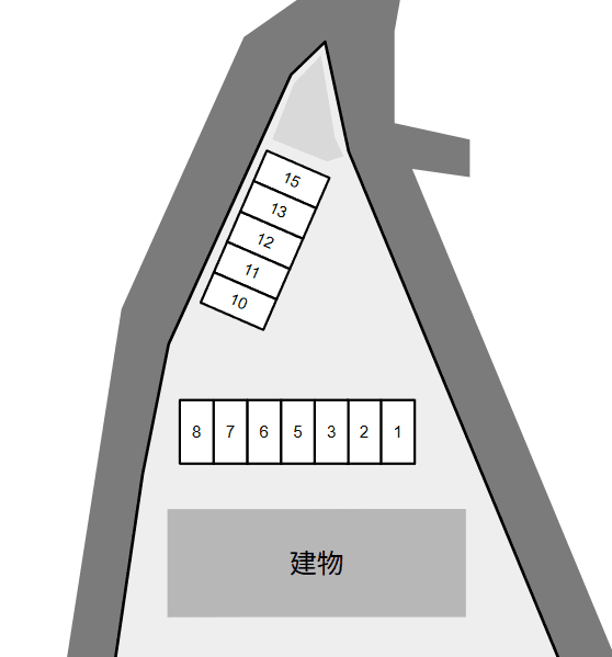 Ｄｅｍｅｕｒｅの駐車配置図