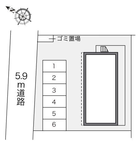 ＨＩＮＯＤＥ(15096)の駐車配置図