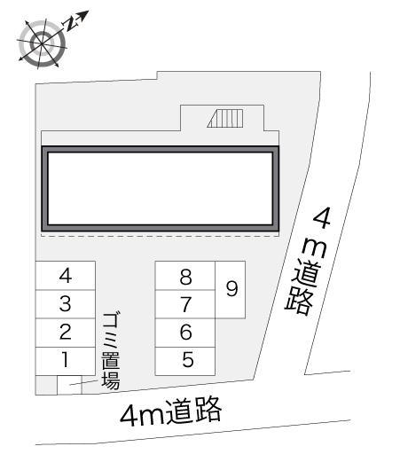 ラ・シンシア(14432)の駐車配置図