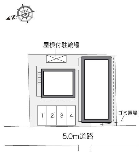 浜町(34064)の駐車配置図