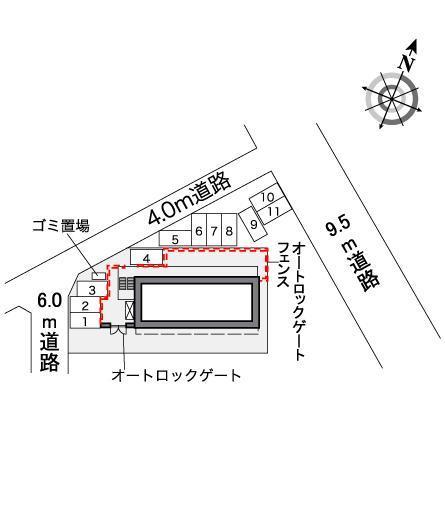 カナスギ(39097)の駐車配置図