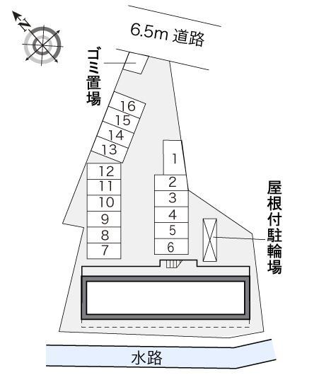 Ｔｒｅａｓｕｒｅ(23960)の駐車配置図