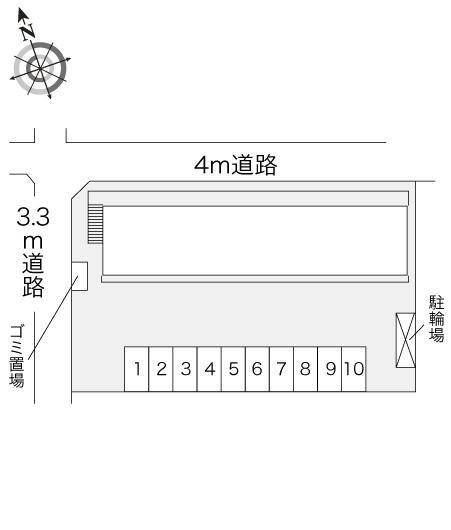 ＡＲＩＤＡⅠ(17232)の駐車配置図