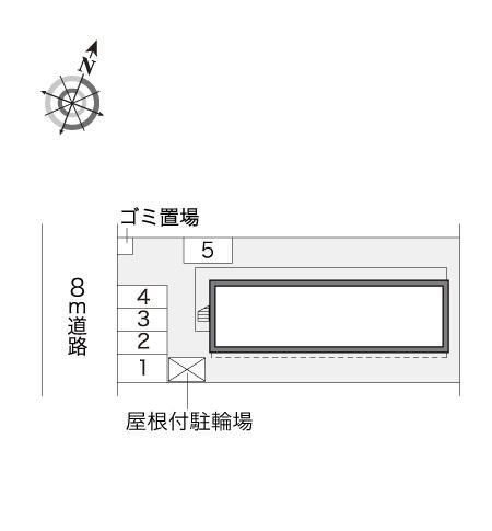 有東(15409)の駐車配置図