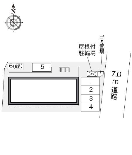 リュミエール(29045)の駐車配置図