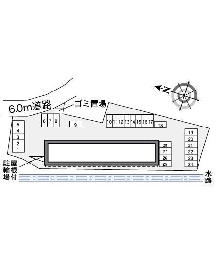 サルビア(35539)の駐車配置図
