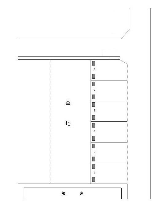 J-721の駐車配置図