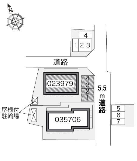 くうる(23979)の駐車配置図
