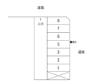 山下Aパーキングの駐車場