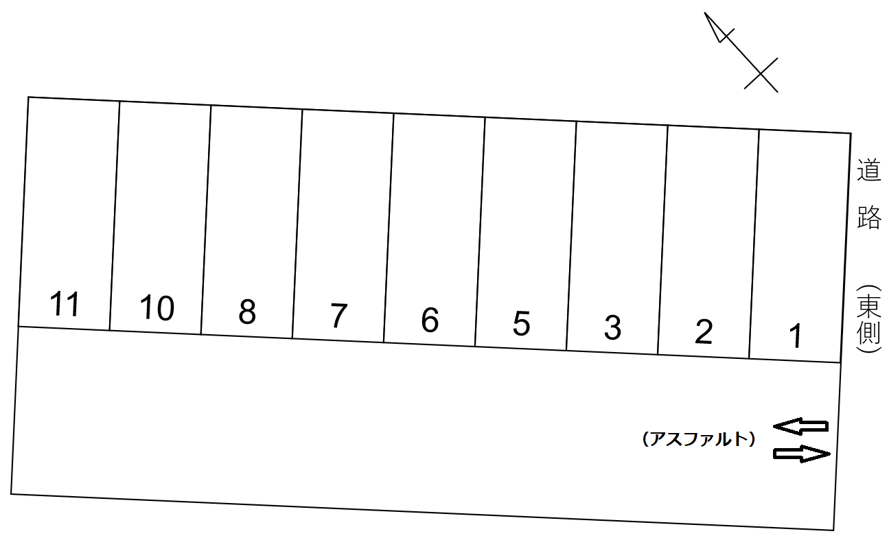 江南-31の駐車配置図