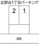 広野台１丁目パーキングの駐車場