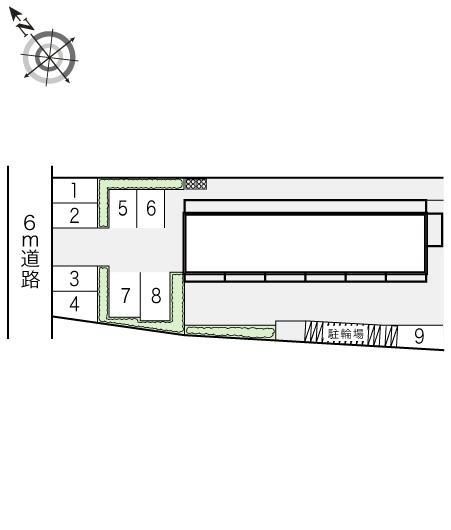 ドミール(11398)の駐車配置図