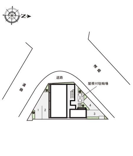 アベニュー(16634)の駐車配置図