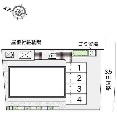 シャルマン上(46431)の駐車配置図