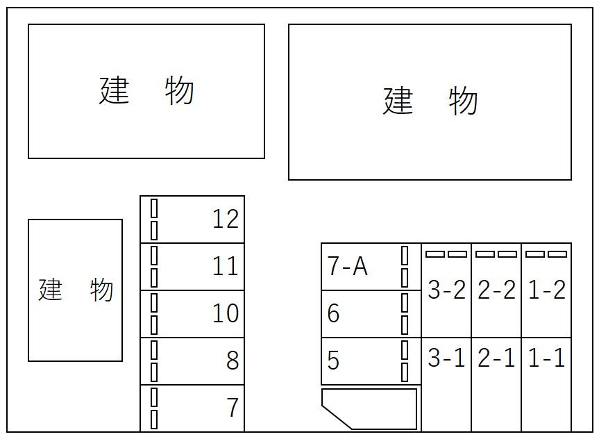 83042DUPLEX国王10Aの駐車配置図