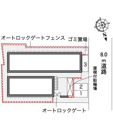 グランデⅦ(37652)の駐車配置図